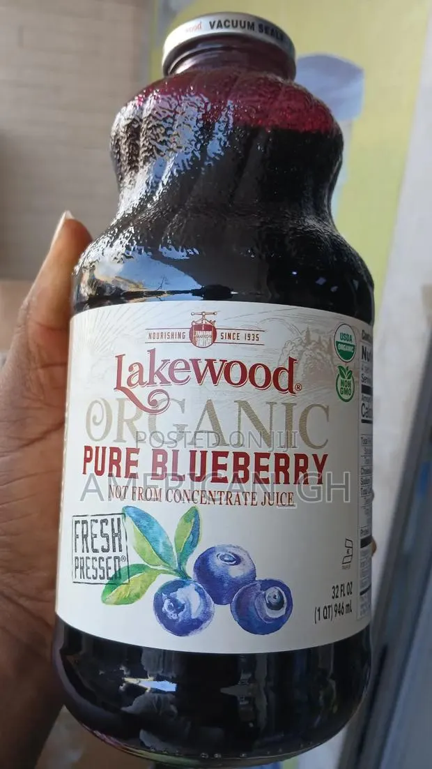 Lakewood Organic Pure Blueberry Juice, 946ml · Photo 1