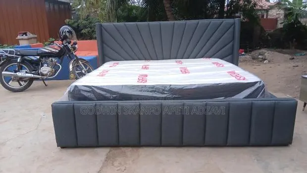 King Size Bed Frame and Mattress Available · Photo 1