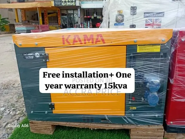 Smooth Power Delivery 15kva Diesel Genset Kama Genset Uk · Photo 1
