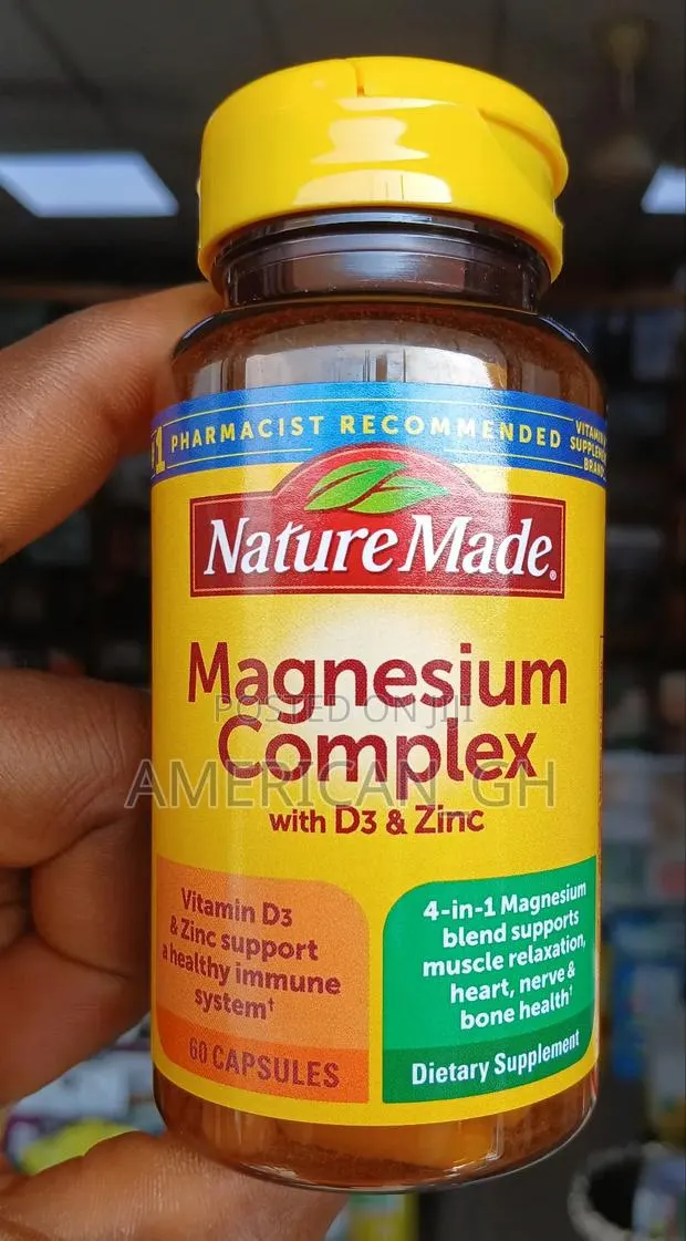 Magnesium Complex With D3 And Zinc · Photo 1