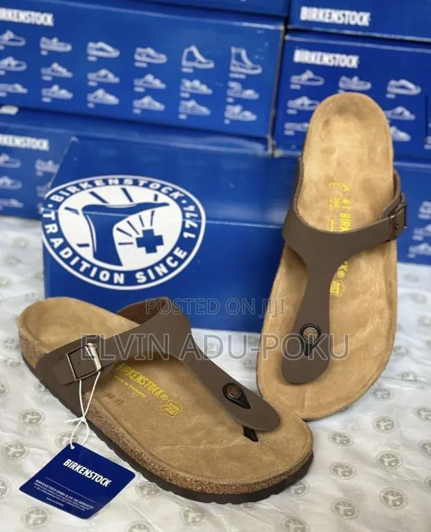 Birkenstock Recovery Thong Sandal ”Brown” · Photo 1