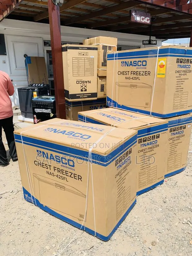 Original Grey Nasco NAS-425FL 318-Liter Single-Door Chest Freezer · Photo 1