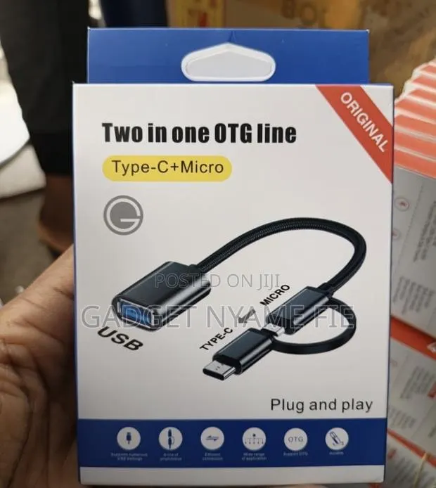 2 in 1 USB Adapter (Type C a to USB) · Photo 1