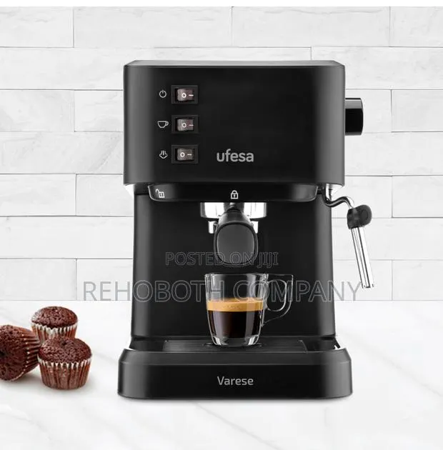 Ufesa Varese Compact Espresso And Cappuccino Coffee Maker, 1050w, · Photo 1