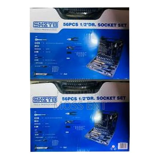 56pcs 1/2inch Dr Socket Set (Super Profession) Shito - Tsm456aabp-St · Photo 1