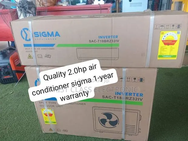 Sigma 2.0HP AC – Fast Efficient Cooling 2.0hp AC · Photo 1