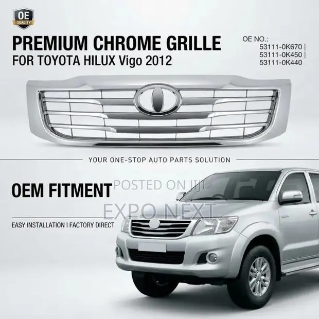 Toyota Hilux Vigo 2012-2015 Front Grille · Photo 1