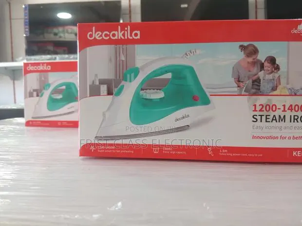 Decakila Steam Iron – Effortless Heat, Clean Style Always · Photo 1