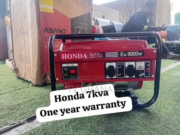 Original Honda 7kVA Generator – 100% Copper Coil7kva · Photo 1