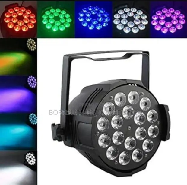 18 and 24rgbw Amber 5 in 1 Led Dj Par Light Par64 Dmx512 · Photo 1