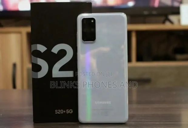 New Samsung Galaxy S20+ 5G 256 GB Blue · Photo 1