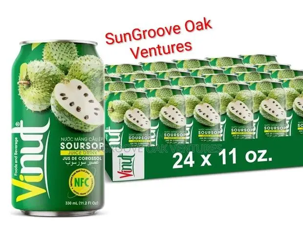 Vinut Guava Juice Can 330ml 24 Cans · Photo 1