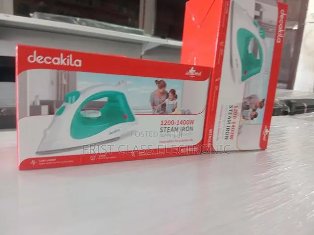 Decakila Steam Iron – Simple Power, Sharp Clothing Look · Photo 1