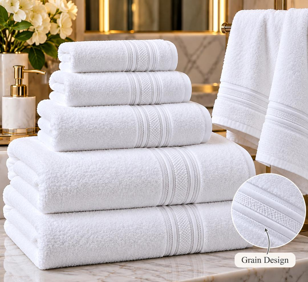 Cotton Towels — Multiple Colours · Photo 7