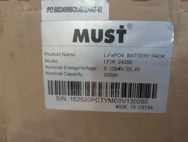 24v 200ah 5.12kwh Must Lithium Battery · Photo 1