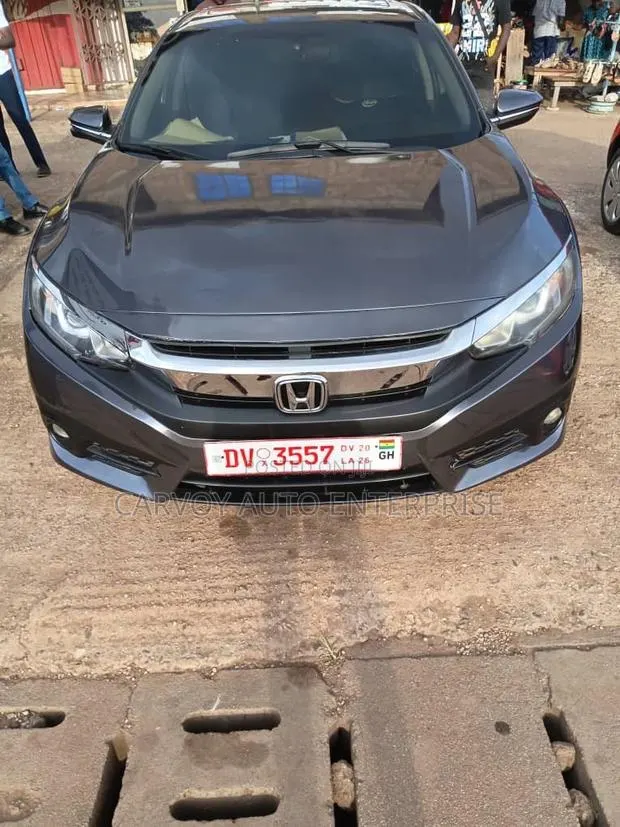 Honda Civic EX-L 4dr Sedan (1.5L 4cyl) 2016 Gray · Photo 1