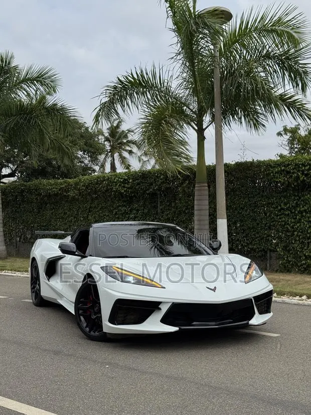 Chevrolet Corvette Stingray Convertible w/3LT 2023 White · Photo 1