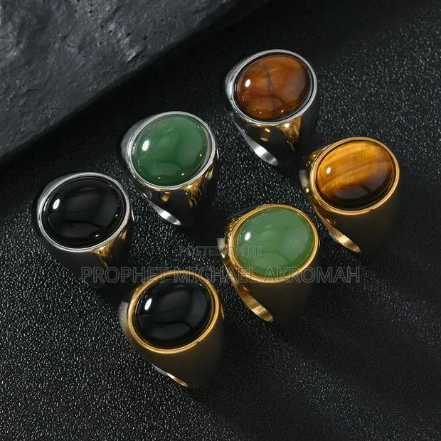 Natural Stone Rings for Spiritual Works · Photo 1