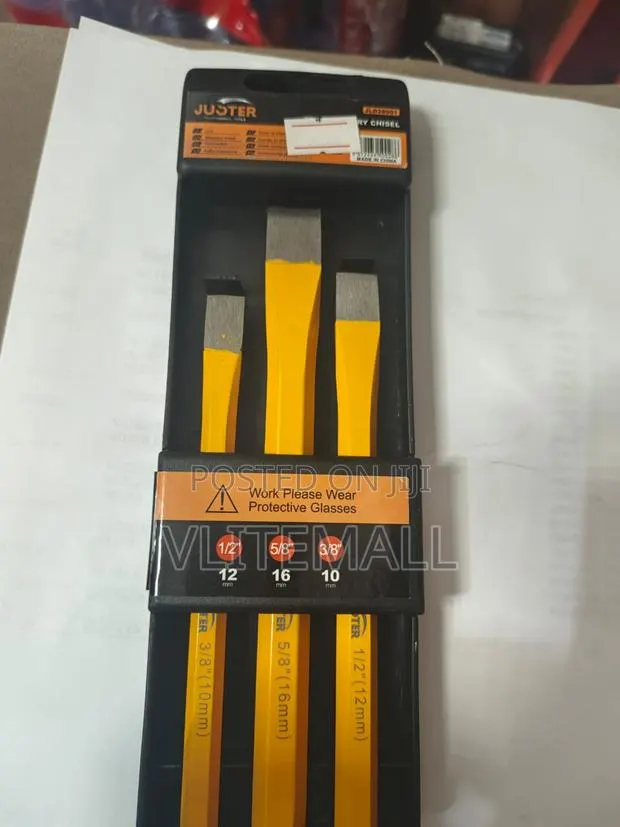 Juster 3-Piece Cold Chisel Set. · Photo 1