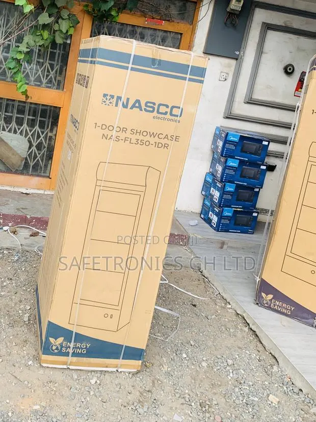 Neatly Sealed Nasco 288 LTRS Single Door Display Fridge NAS-FL350-1DR) · Photo 1