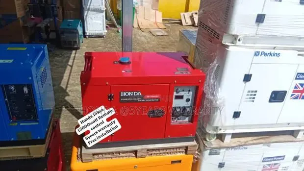 Power Technologies Honda 15kva Remote Control 15000watt · Photo 1