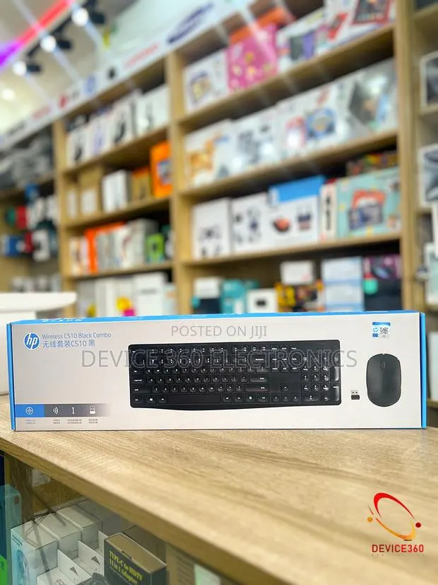 Hp Wireless Cs10 Black Combo · Photo 1