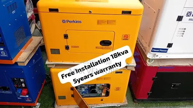 Perkins 18kVA Silent Diesel Generator – Limited Stock 18kva · Photo 1