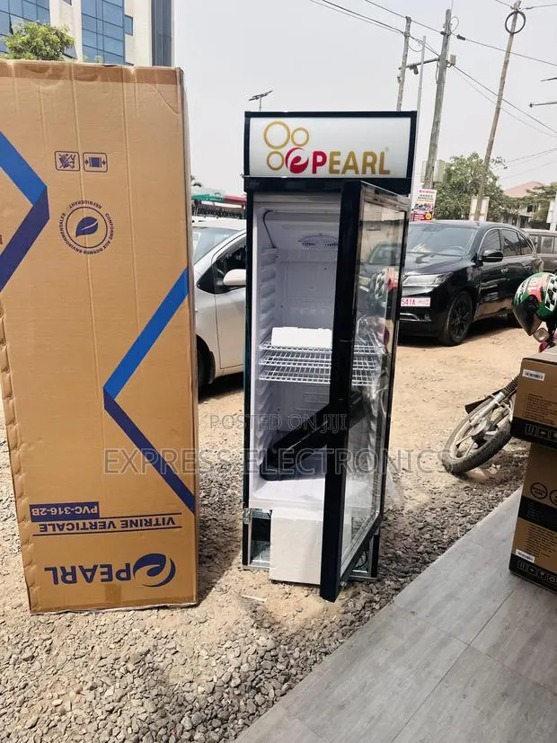 Get Display Fridge Single Door Pearl PVC-316 White · Photo 1