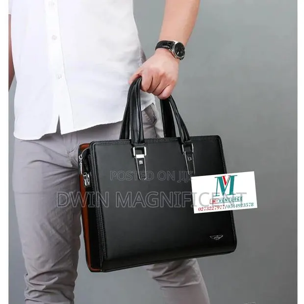 Unisex Office/Laptop Leather Bag · Photo 1