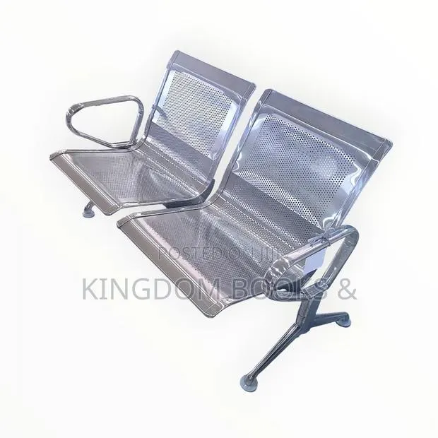 2-Seater Stainless Steel Public Waiting Chair / Bench (Model MSG02) · Photo 1