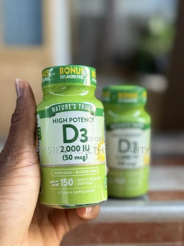 Nature’S Truth Vitamin D3 2000 Iu (50 McG), 150 Softgels · Photo 1