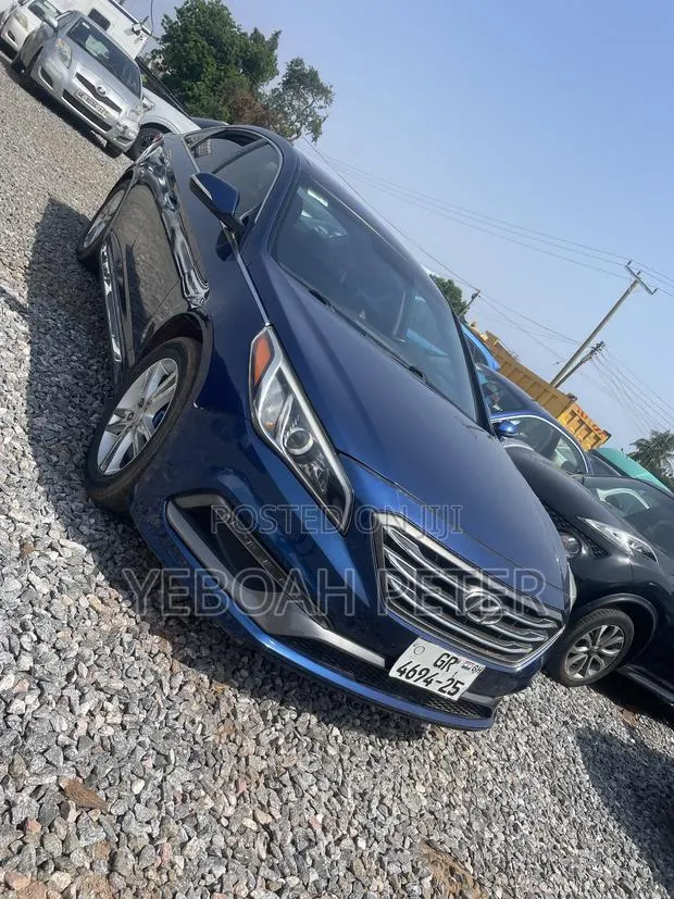 Hyundai Sonata 2017 Blue · Photo 1