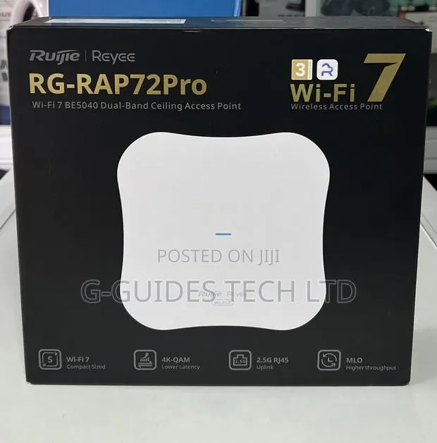 Ruijie Rg-Rap72pro Wi-Fi 7 Dual-Band Ceiling Access Point · Photo 1