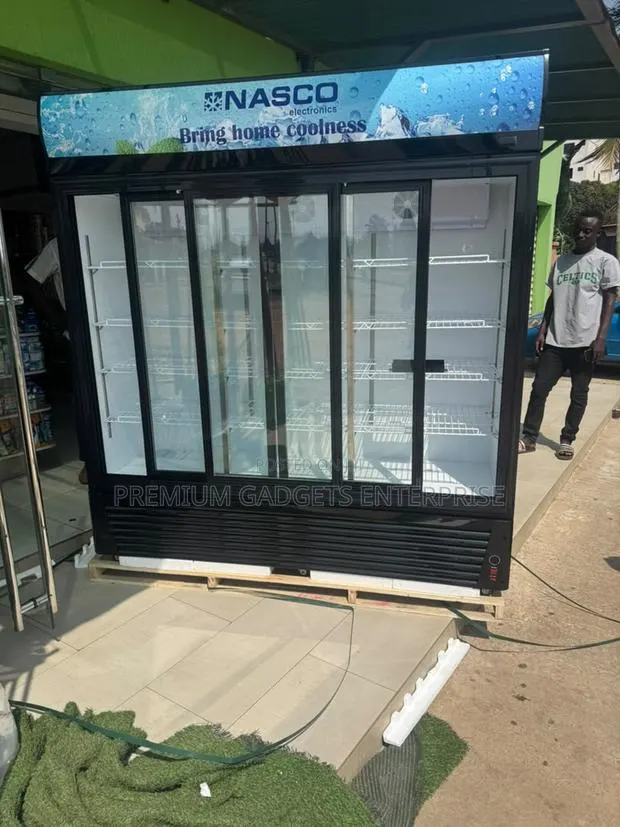Nasco 1200L 3-Door Frost-Free Display Refrigerator NAS-FL1400-3DR · Photo 1