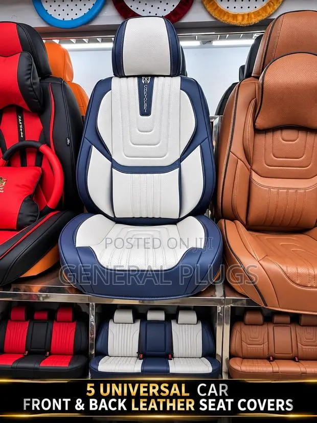 Make Your Vehicle Feel Fresh and Classy ;Genuine Leather 5 Seat Covers · Photo 1