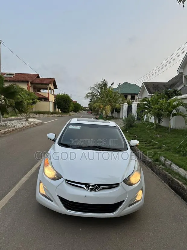 Hyundai Elantra 2016 White · Photo 1