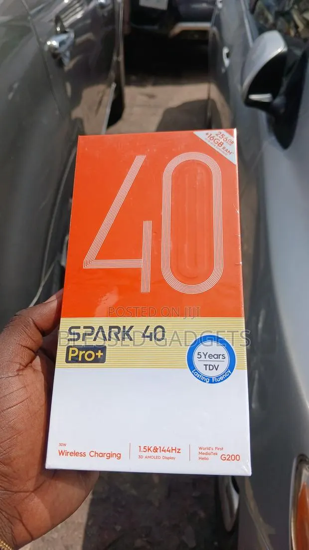 New Tecno Spark 40 Pro+ 256 GB Blue · Photo 1