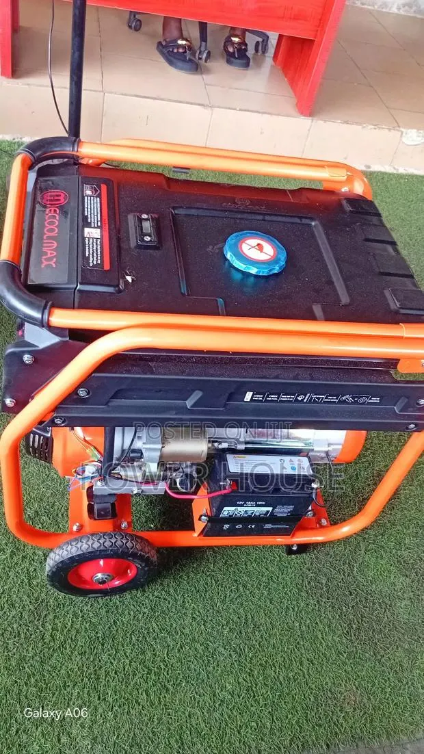 Heavy Duty ECOOLMAX Petrol Generator – Premium Quality Backup Power · Photo 1