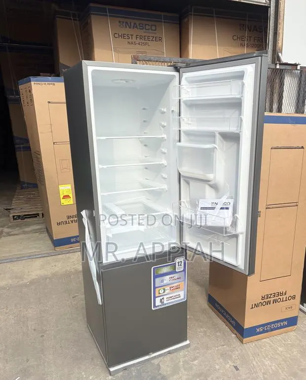 Get Classic Nasco Nasd2-23sk 2 Door Refrigerator(Gray)170L · Photo 1