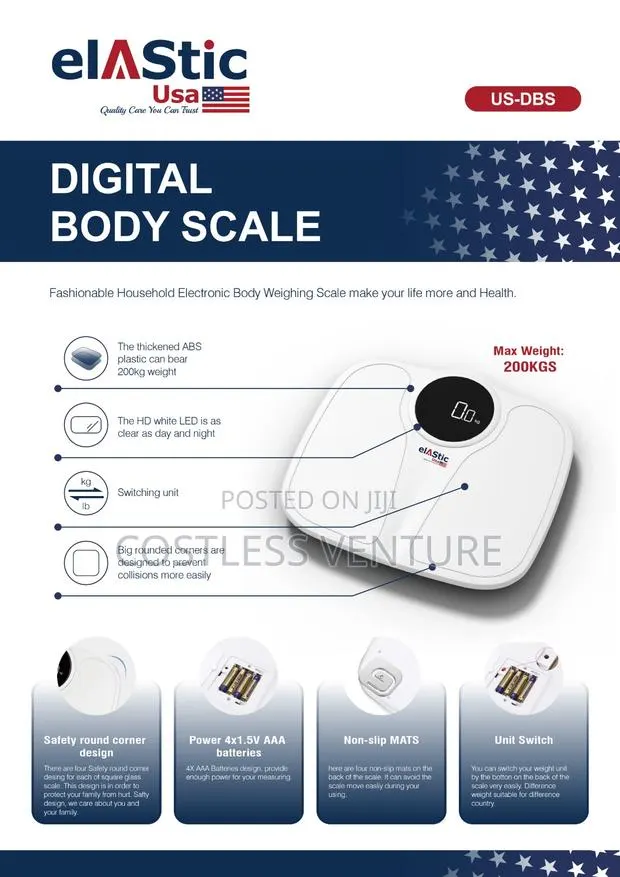 Elastic Digital Body Scale · Photo 1