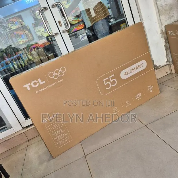 Google TCL 55 Inches Smart HDR TV Fresh in Box Available for Sale · Photo 1