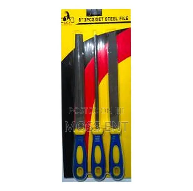 LCJ 3pcs 8 Inch Metal Steel File Set - H250254 · Photo 1