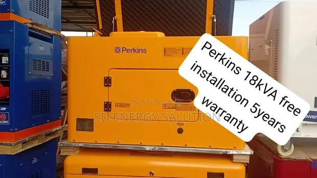 Perkins 18kva Silent Generator – Stable Reliable Performance · Photo 1