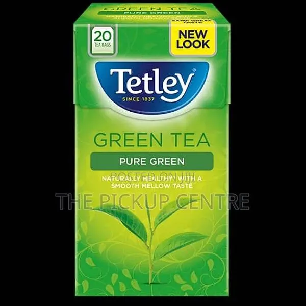 Tetley Green Tea, Pure Green (20 Bags) · Photo 1