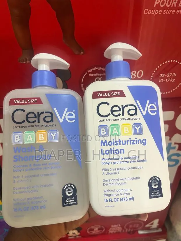Cerave Baby Wash and Lotion Big Size · Photo 1
