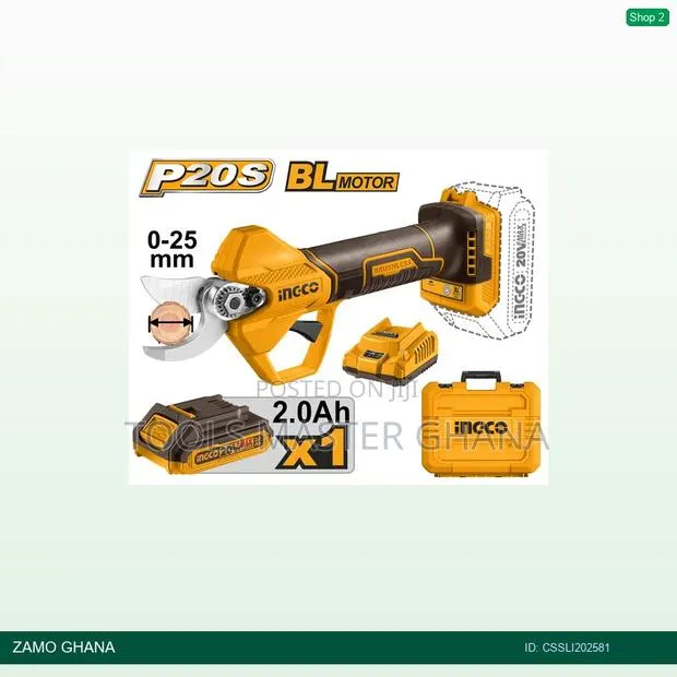 Cordless Gauge Straight Shear 20v - Cssli202581 · Photo 1