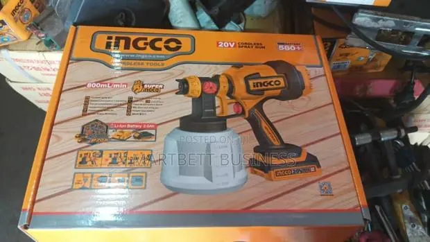 Chargeable Cordless Hand Paint Spraying Machine · Photo 1