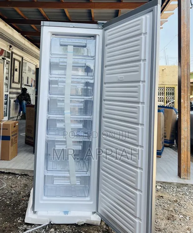 Choose Premium Nasco Single Door Upright Standing Freezer(Gray). · Photo 1