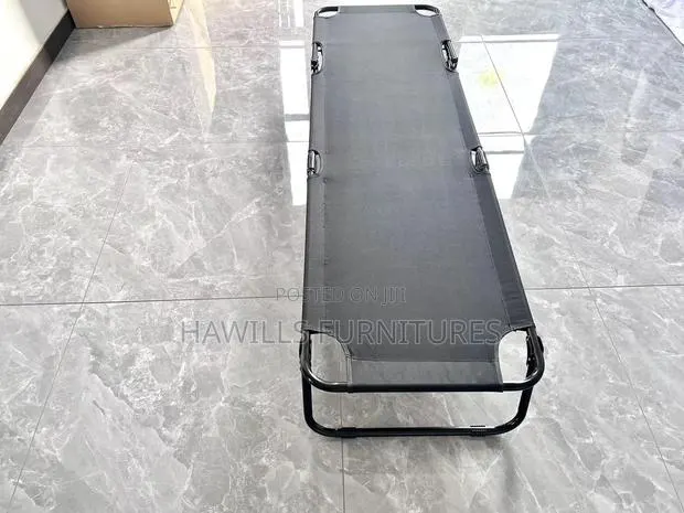 Drake Gray Foldable Camping Cot With a Dura · Photo 1