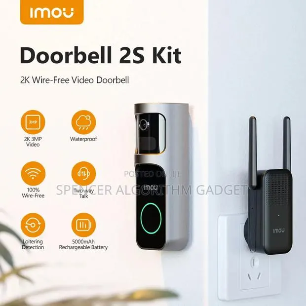 Imou Wireless Ring Doorbell 2s Kit · Photo 1